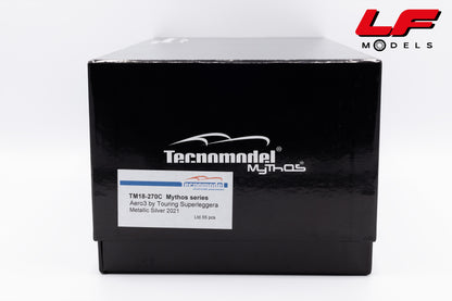 modellino tuoring superleggera aero3 tecnomodel 1:18 TM18-270C vista scatola