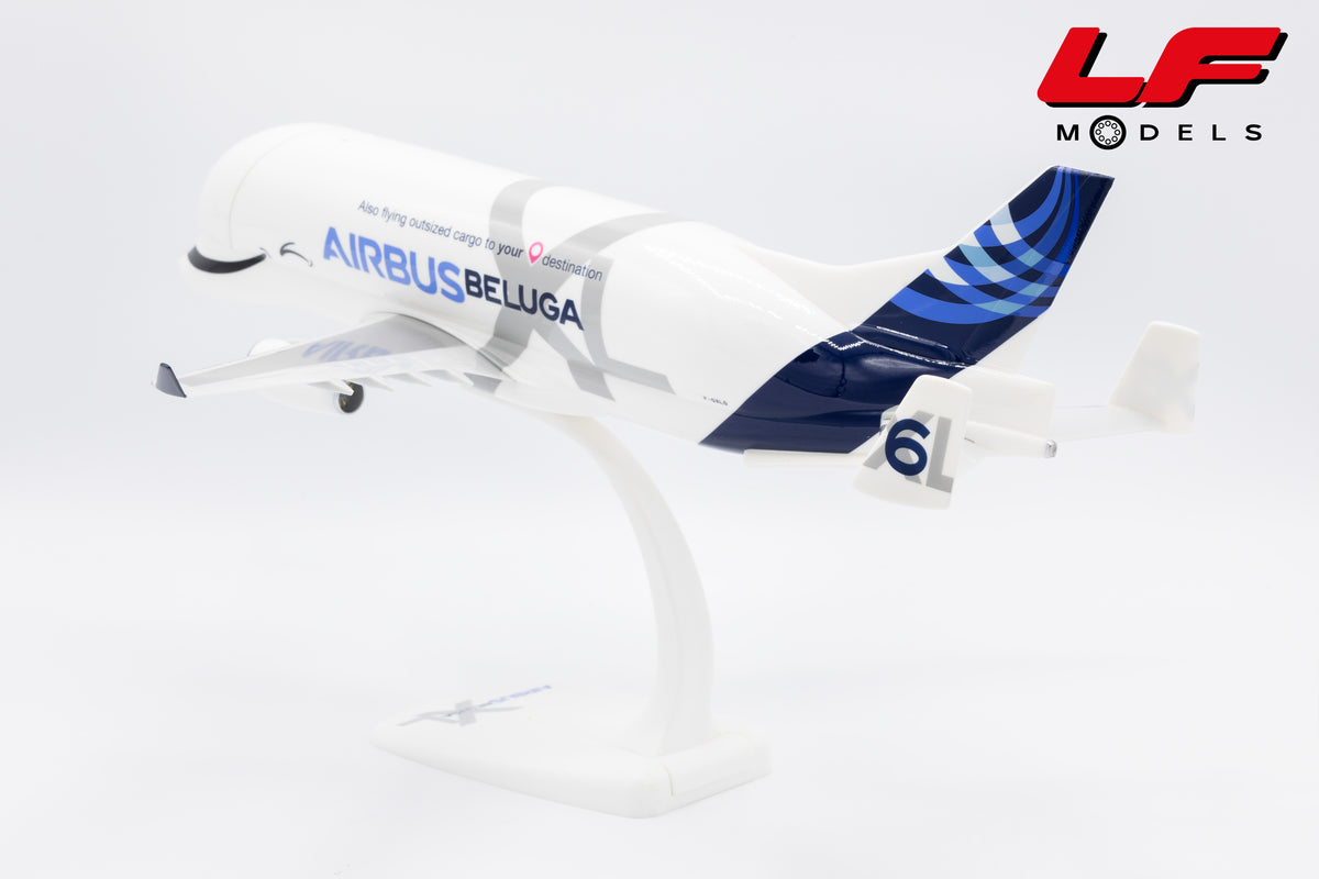 modellino airbus a330-700 beluga xl herpa 1:200 613286-001 vista posteriore