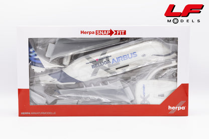 modellino airbus a330-700 beluga xl herpa 1:200 613286-001 vista scatola