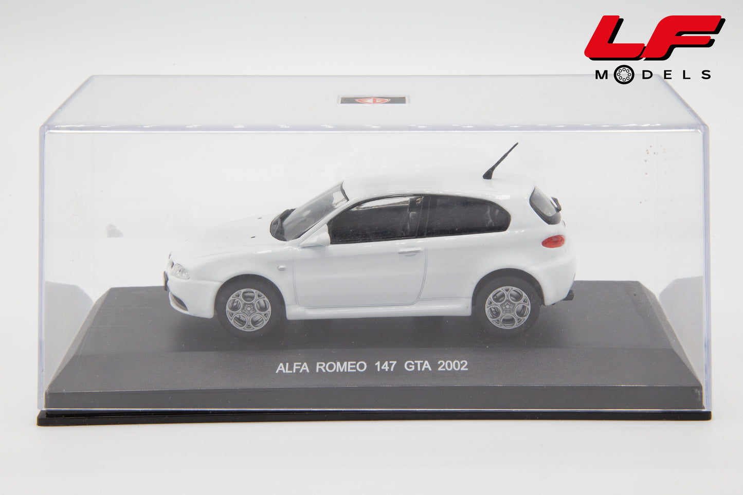 modellino alfa romeo 147 gta bianco edison 1:43 805121 vista teca