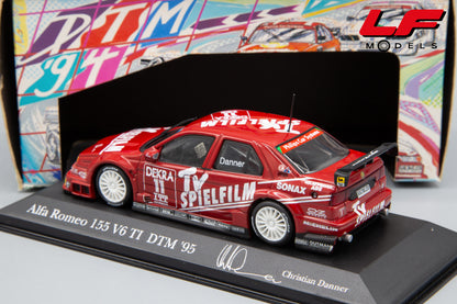modellino alfa romeo 155 v6 ti dtm minichamps 1:43 posteriore