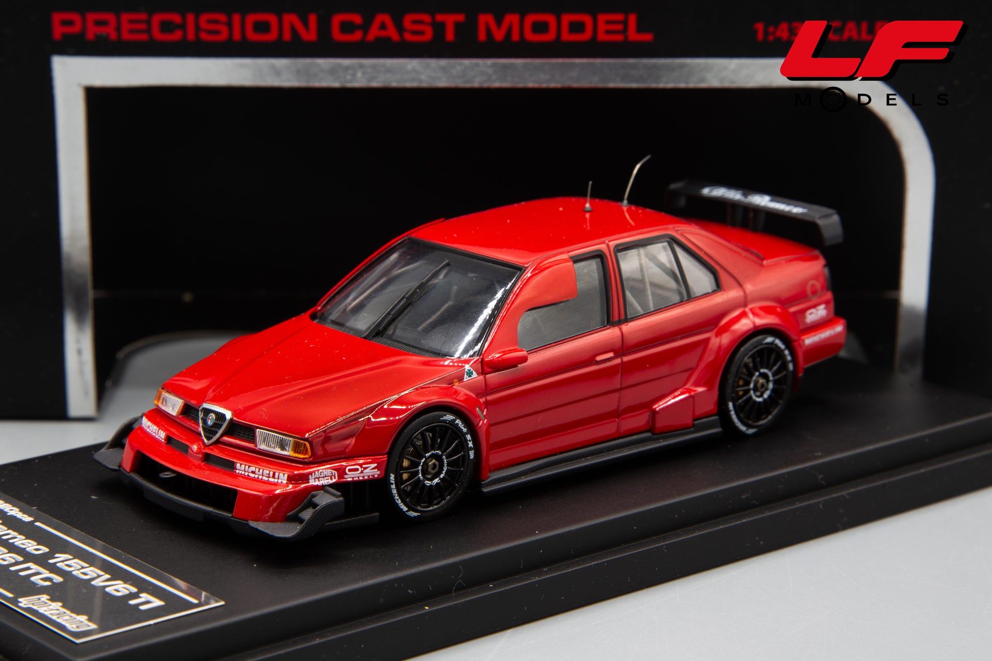 alfa romeo 155 v6 ti hpi 1:43 frontale