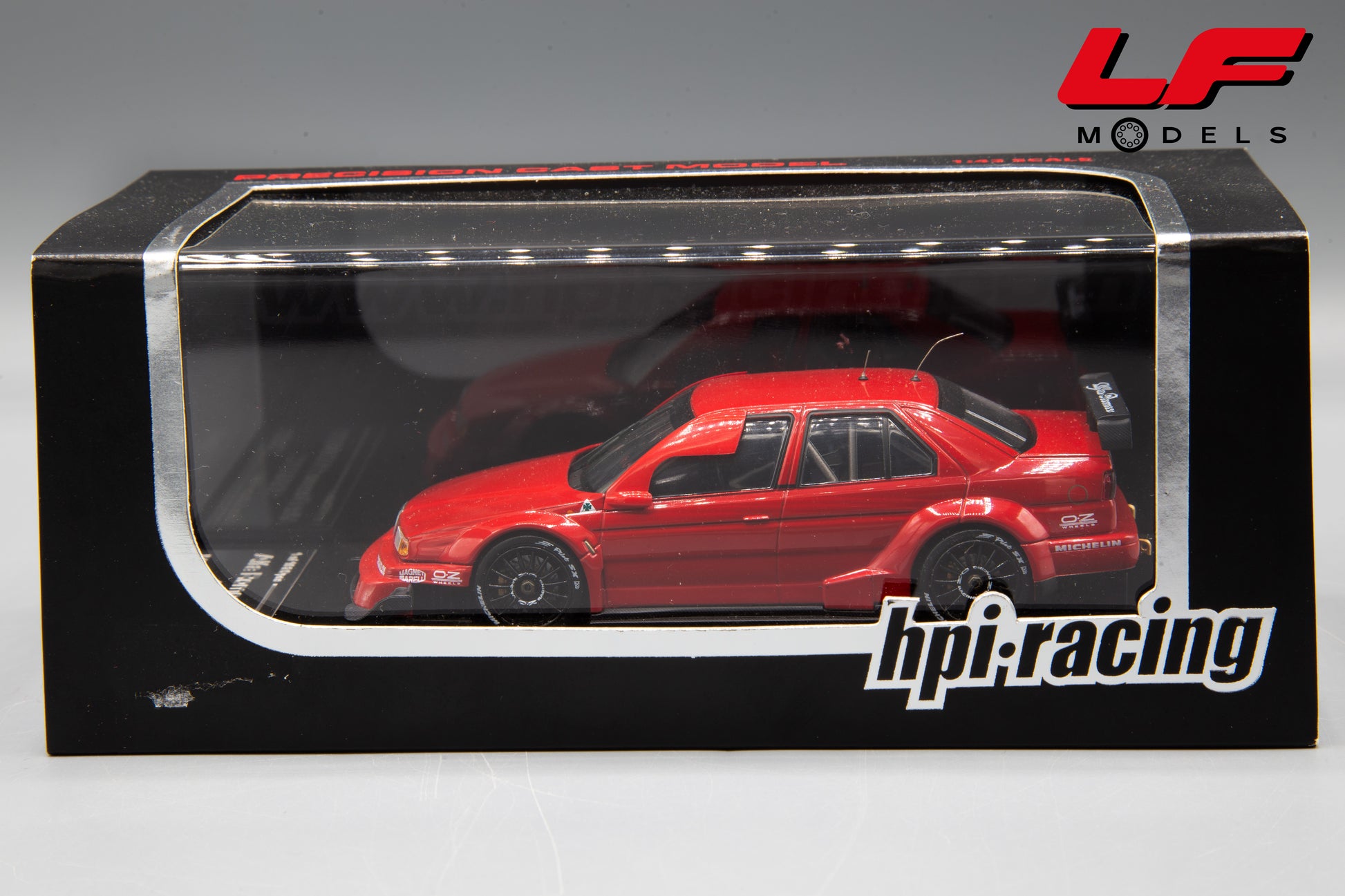 alfa romeo 155 v6 ti hpi 1:43 scatola
