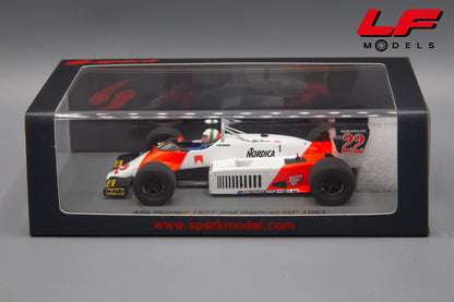 modellino alfa romeo 183t spark 1:43 scatola