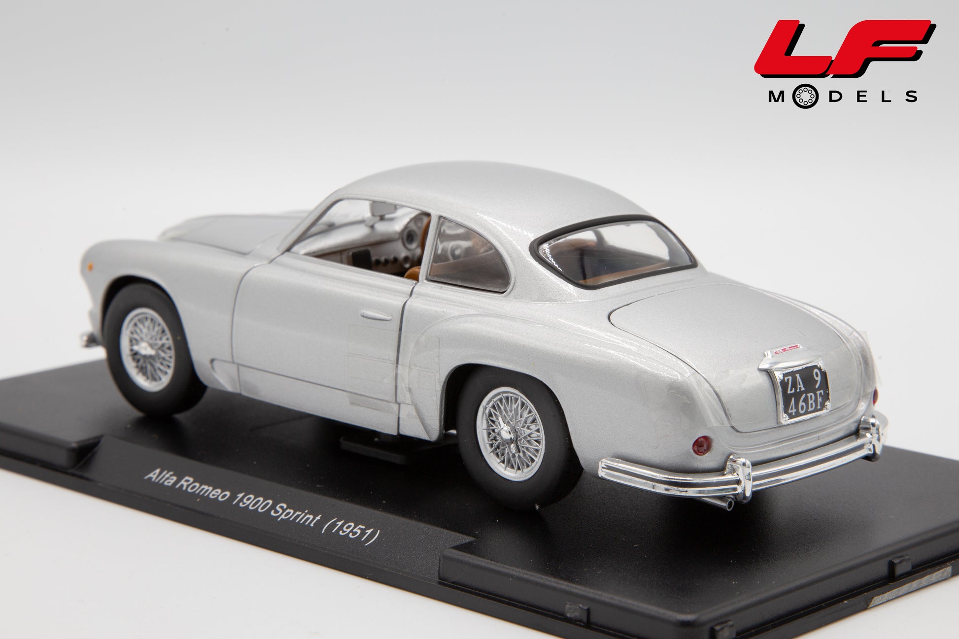 alfa romeo 1900 edicola 1:24 vista posteriore