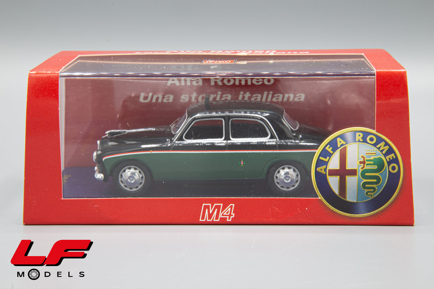 modellino alfa romeo 1900 m4 1:43 scatola