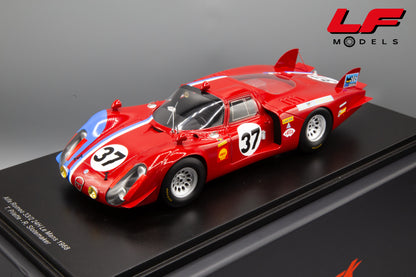 modellino alfa romeo 33/2 24h le mans spark 1:18