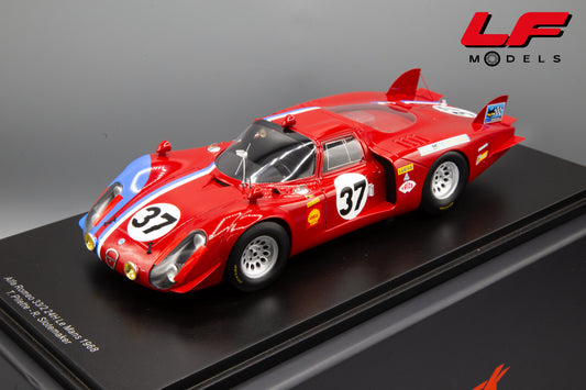 modellino alfa romeo 33/2 24h le mans spark 1:18