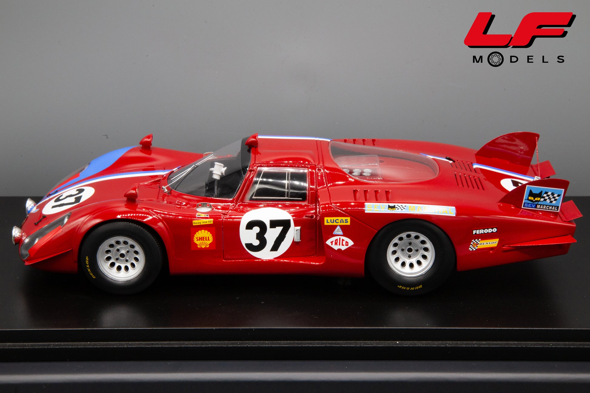 modellino alfa romeo 33/2 24h le mans spark 1:18