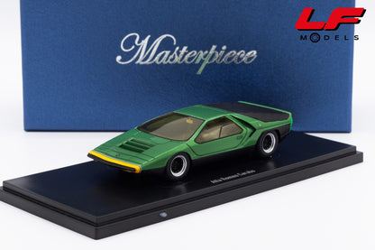 modellino alfa romeo 33 bertone carabo autocult 1:43 ATC90379 vista frontale