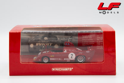 modellino alfa romeo 33 tt 12 minichamps 1:43 scatola