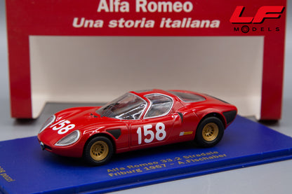 modellino alfa romeo 33.2 m4 1:43 frontale