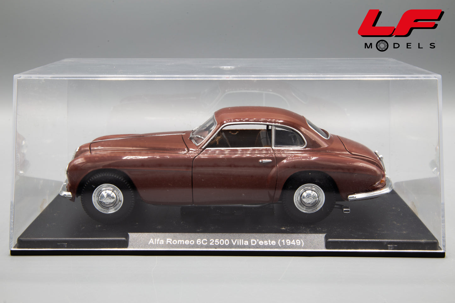 modellino alfa romeo 6c edicola 1:24 teca