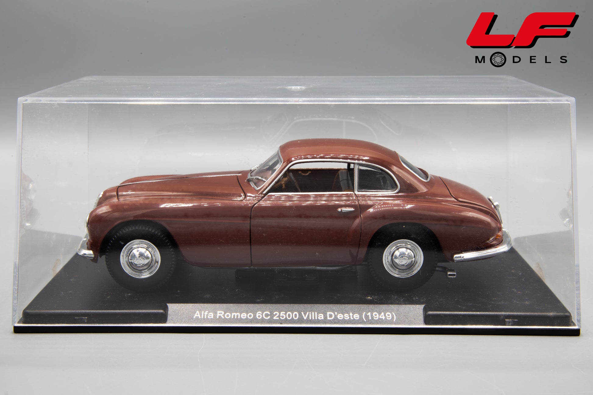 modellino alfa romeo 6c edicola 1:24 teca