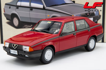 modellino alfa romeo 75 laudoracing 1:18 LM187A vista frontale