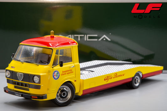 modellino alfa romeo a12 mitica 1:18 frontale