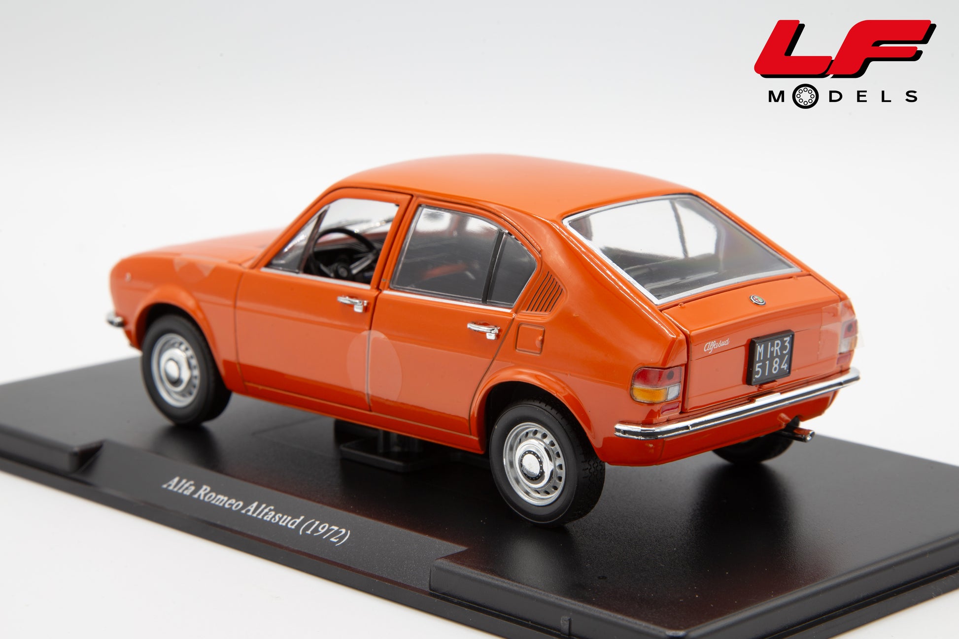 modellino alfa romeo alfasud 1:24 edicola posteriore