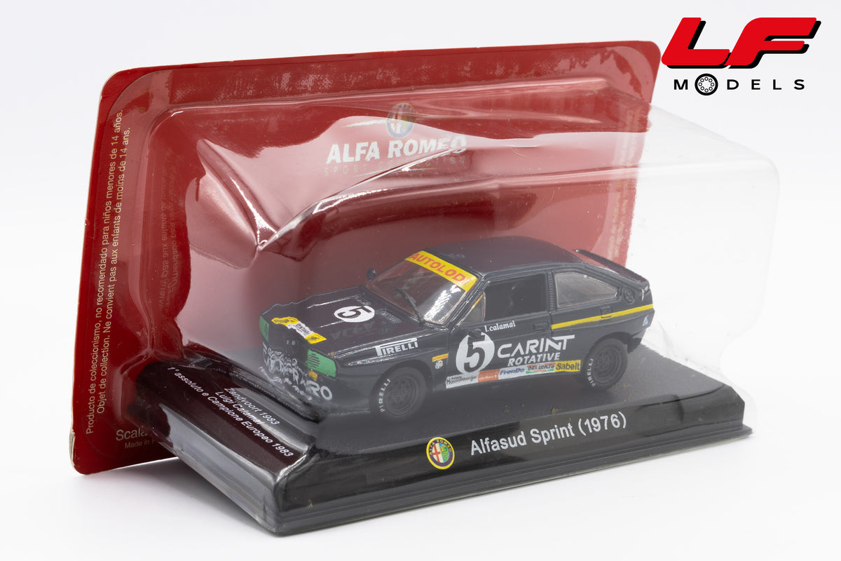 modellino alfa romeo alfasud sprint edicola 1:43 vista frontale