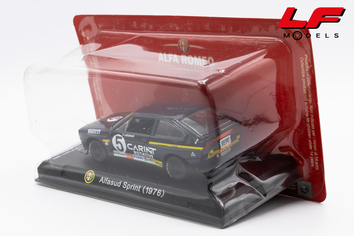 modellino alfa romeo alfasud sprint edicola 1:43 vista posteriore