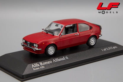 modellino alfa romeo alfasud minichamps 1:43 frontale