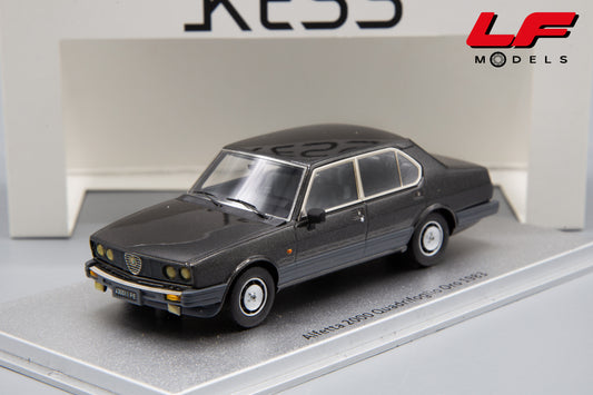 modellino alfa romeo alfetta 2000 kess 1:43 frontale