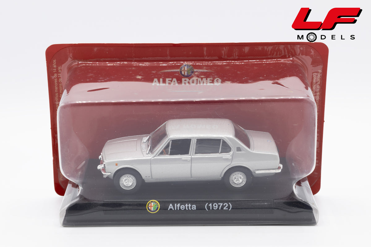 modellino alfa romeo alfetta edicola 1:43 vista laterale