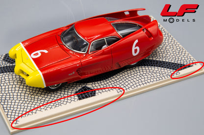 modellino alfa romeo bat7 bizarre 1:43 base