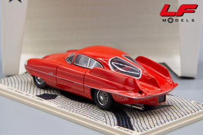 modellino alfa romeo bat9 bizarre 1:43 posteriore
