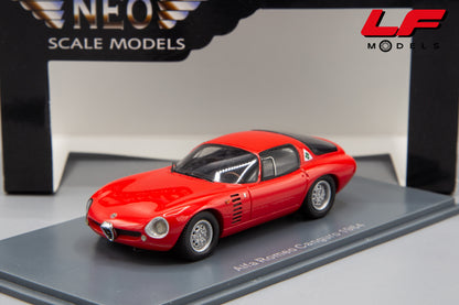 modellino alfa romeo canguro 1:43 frontale