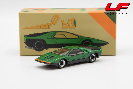 modellino alfa romeo carabo laudoracing 1:64 frontale