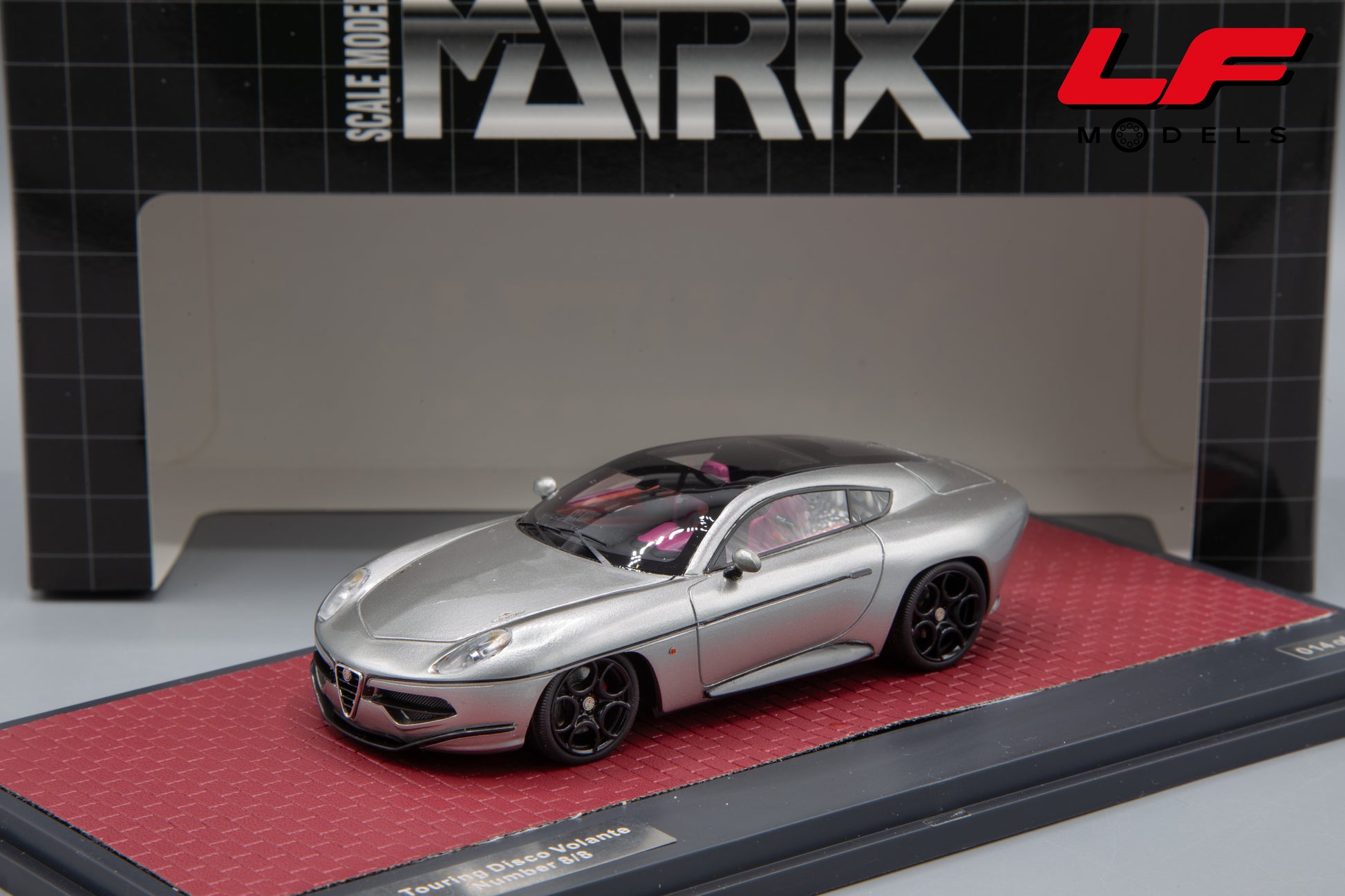 modellino alfa romeo disco volante matrix 1:43