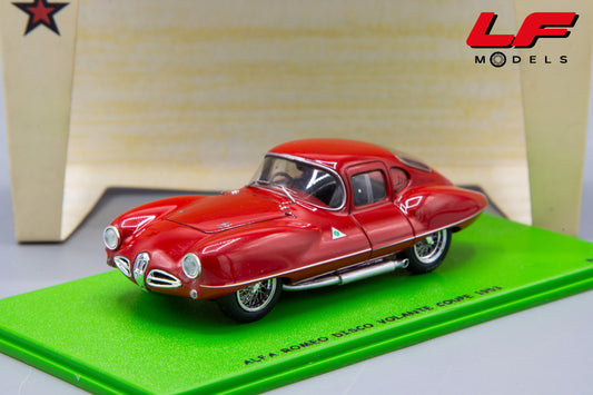 modellino alfa romeo disco volante coupe bizarre 1:43 frontale