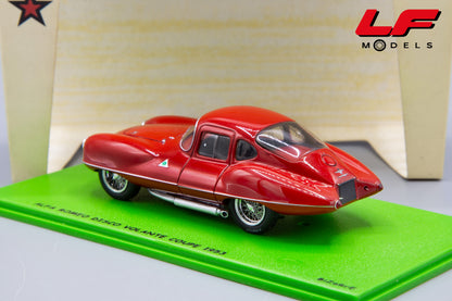 modellino alfa romeo disco volante coupe bizarre 1:43 posteriore
