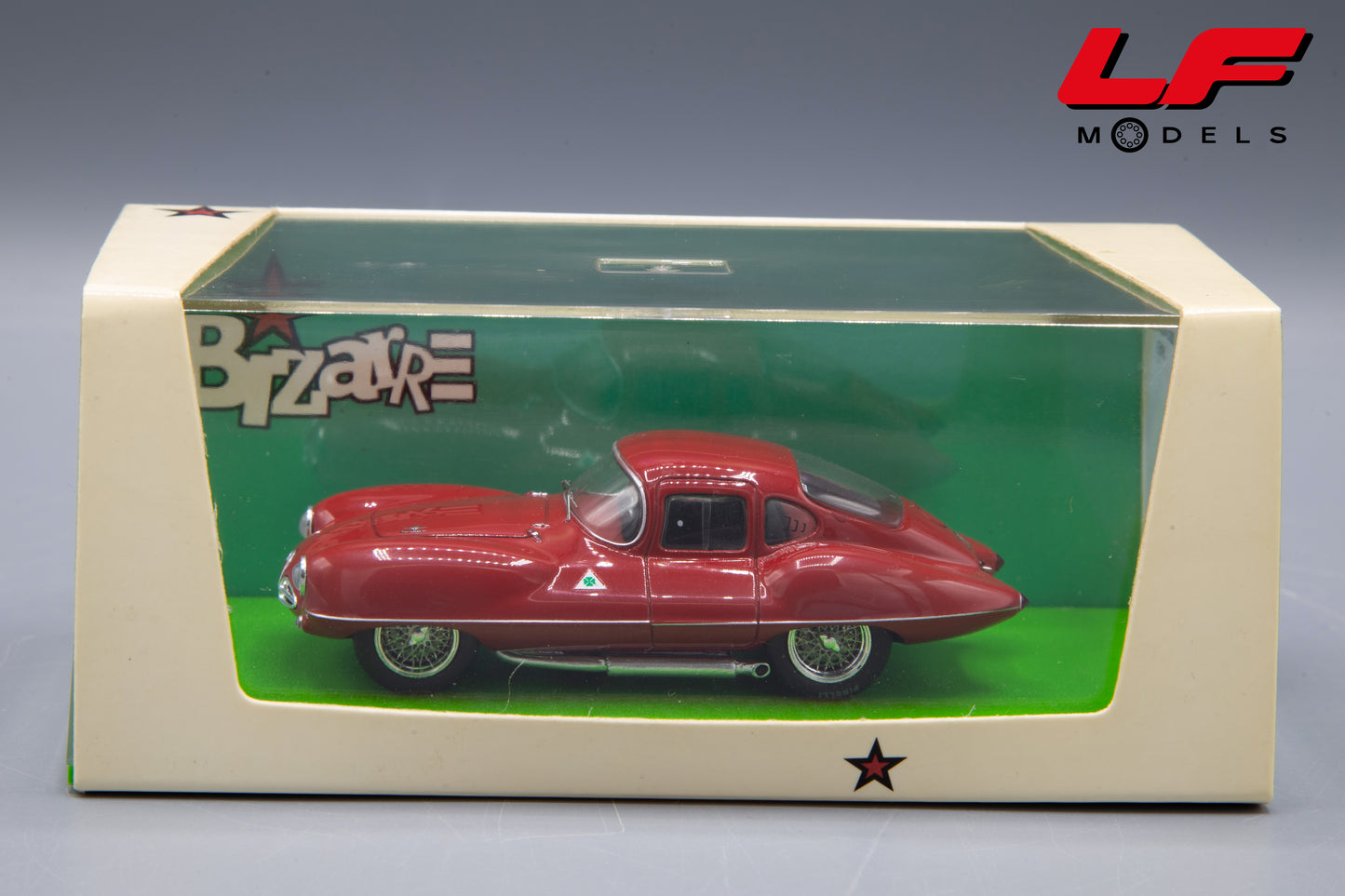 modellino alfa romeo disco volante coupe bizarre 1:43 scatola