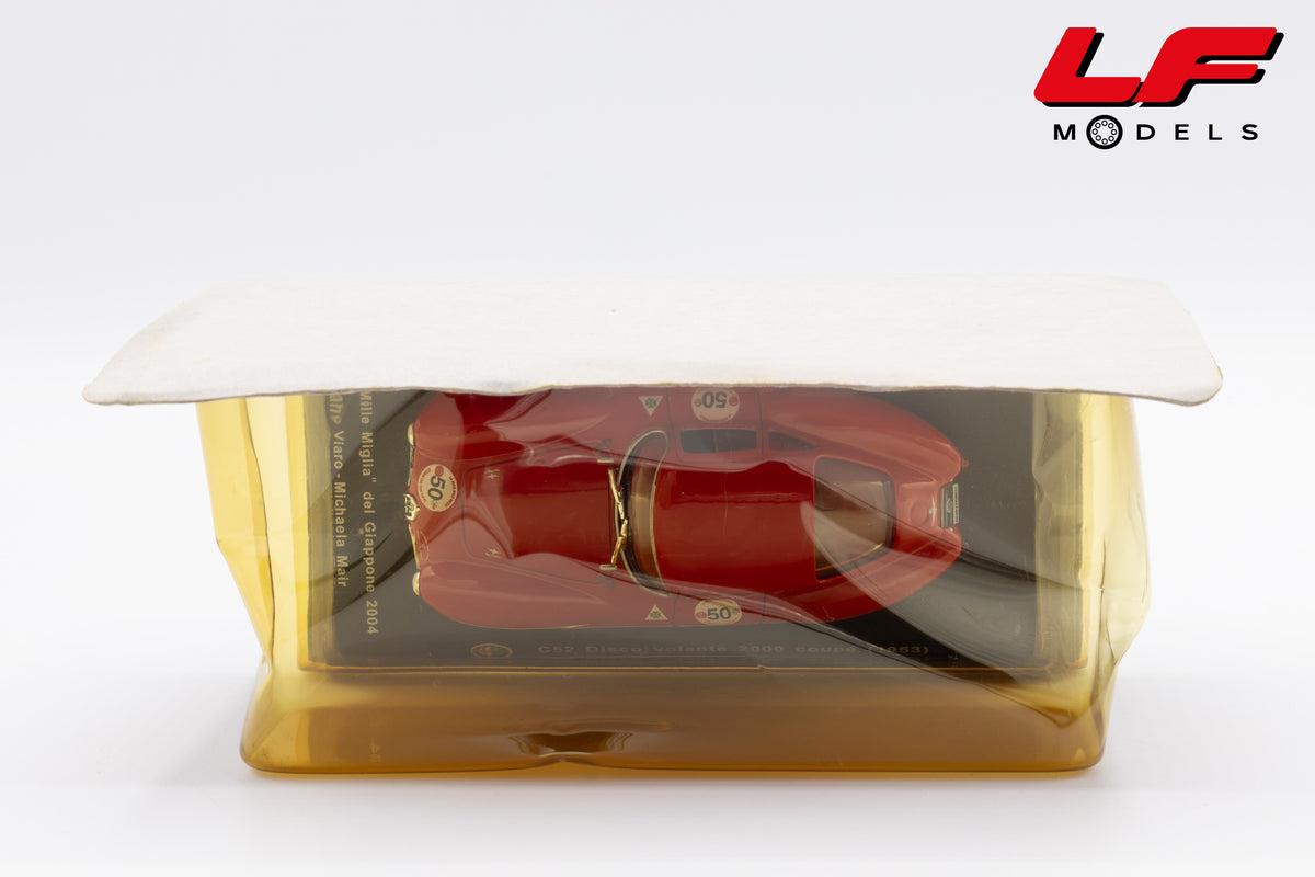 modellino alfa romeo disco volante edicola 1:43 vista alto