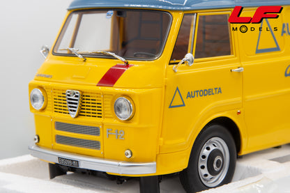 modellino alfa romeo f12 autodelta laudoracing 1:18 LM219F vista frontale