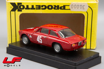 modellino alfa romeo giulia gta progetto k 1:43 posteriore