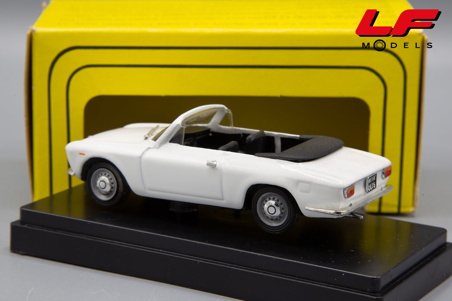 modellino alfa romeo giulia gtc progetto k 1:43 posteriore