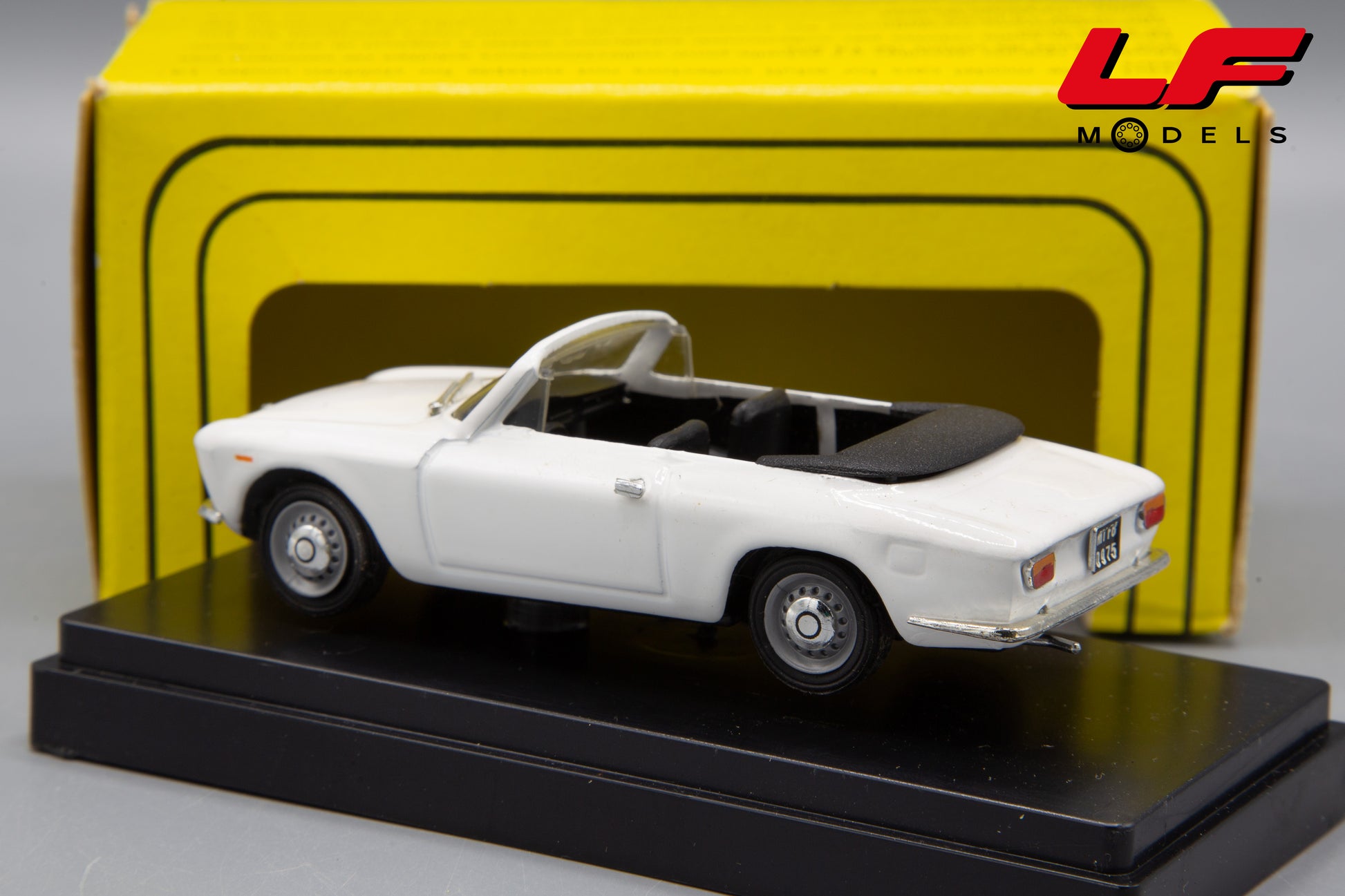 modellino alfa romeo giulia gtc progetto k 1:43 posteriore