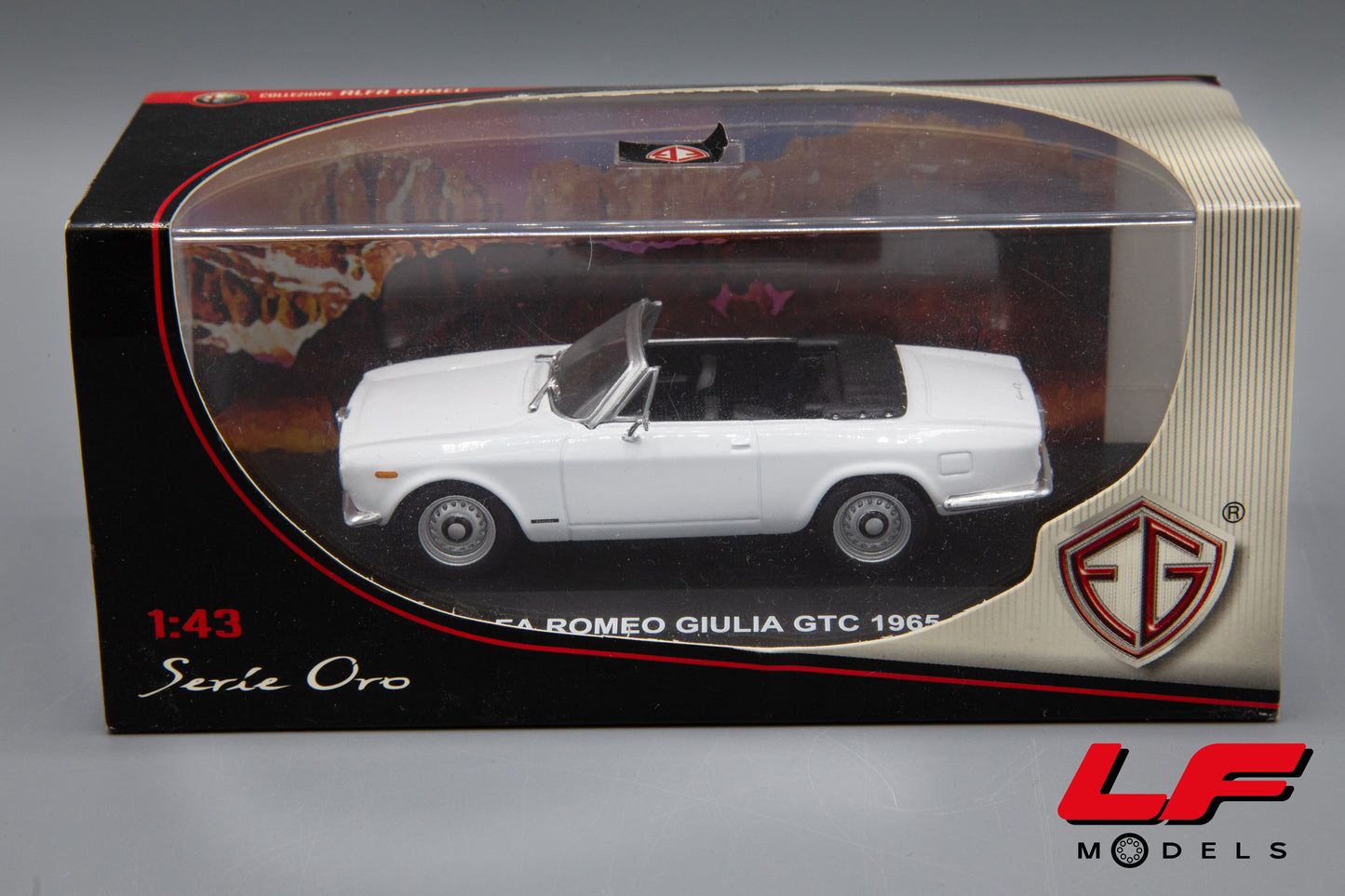 modellino alfa romeo giulia gtc edison 1:43 scatola