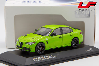 modellino alfa romeo giulia qv solido 1:43 frontale