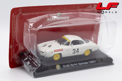 modellino alfa romeo giulia sprint speciale edicola 1:43 vista frontale