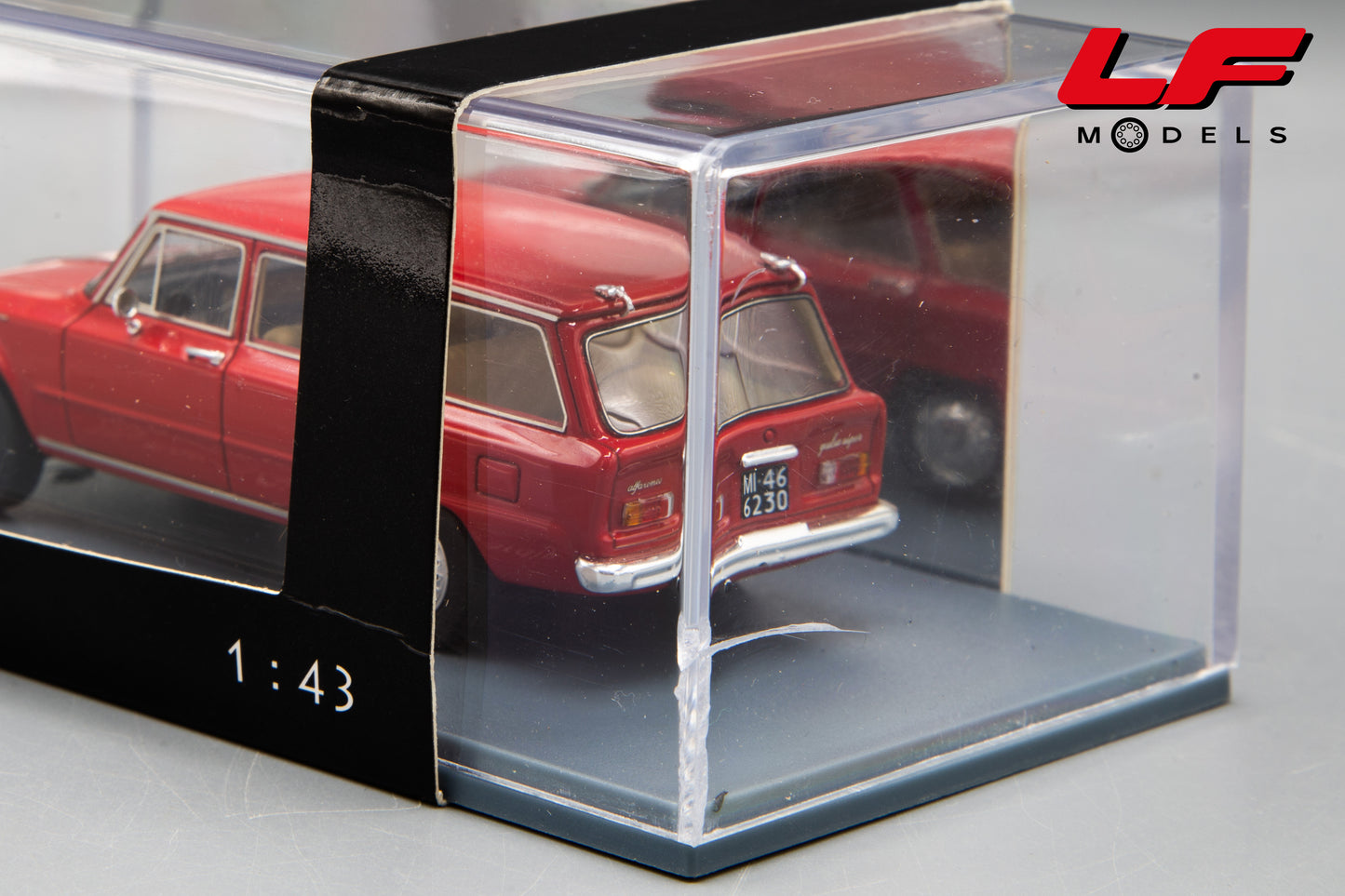 modellino alfa romeo giulia super giardinetta station wagon neo 1:43 teca