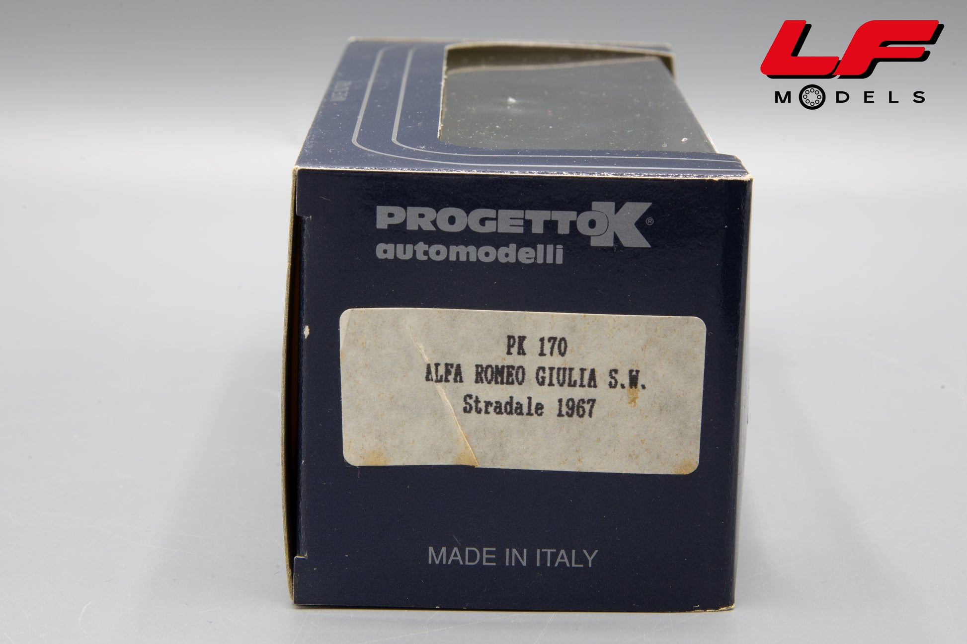 modellino alfa romeo w progetto k 1:43 scatola