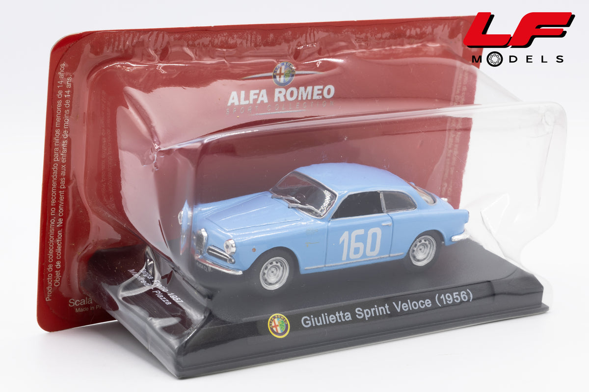EDICOLA ALFA ROMEO GIULIETTA SPRINT VELOCE 1956 1:43