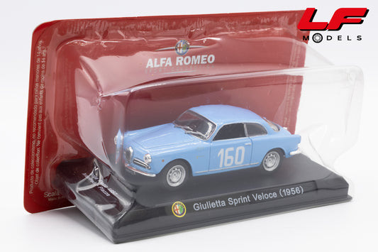 EDICOLA ALFA ROMEO GIULIETTA SPRINT VELOCE 1956 1:43