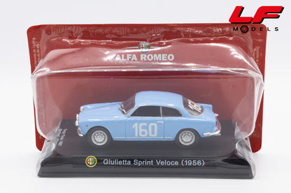 EDICOLA ALFA ROMEO GIULIETTA SPRINT VELOCE 1956 1:43