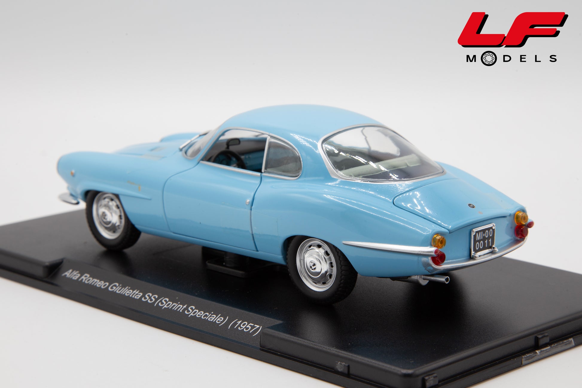 modellino alfa romeo giulietta ss edicola 1:24 vista posteriore