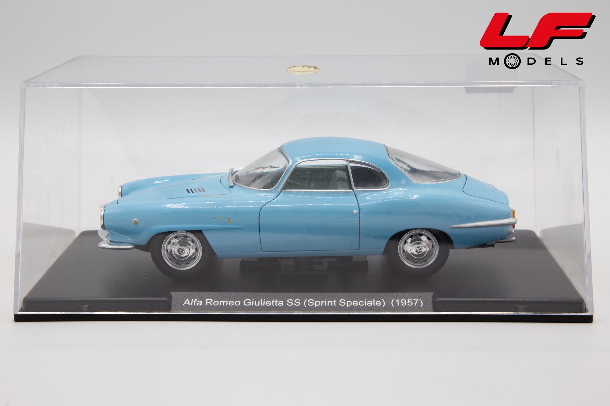 modellino alfa romeo giulietta ss edicola 1:24 vista teca