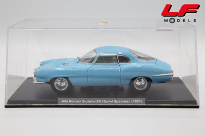 modellino alfa romeo giulietta ss edicola 1:24 vista teca